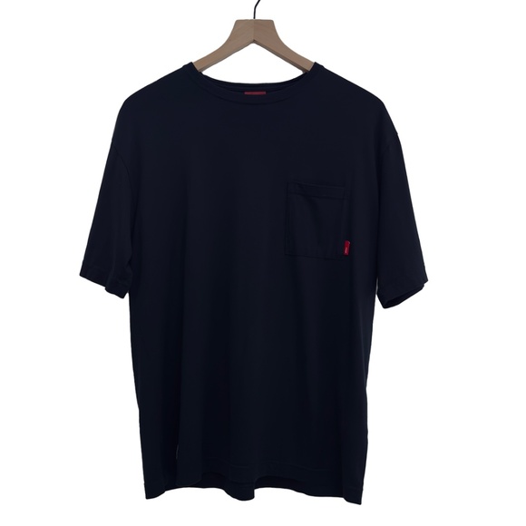 2010 WTAPS Blank SS Cotton Tee - Navy - XL - Picture 1 of 4